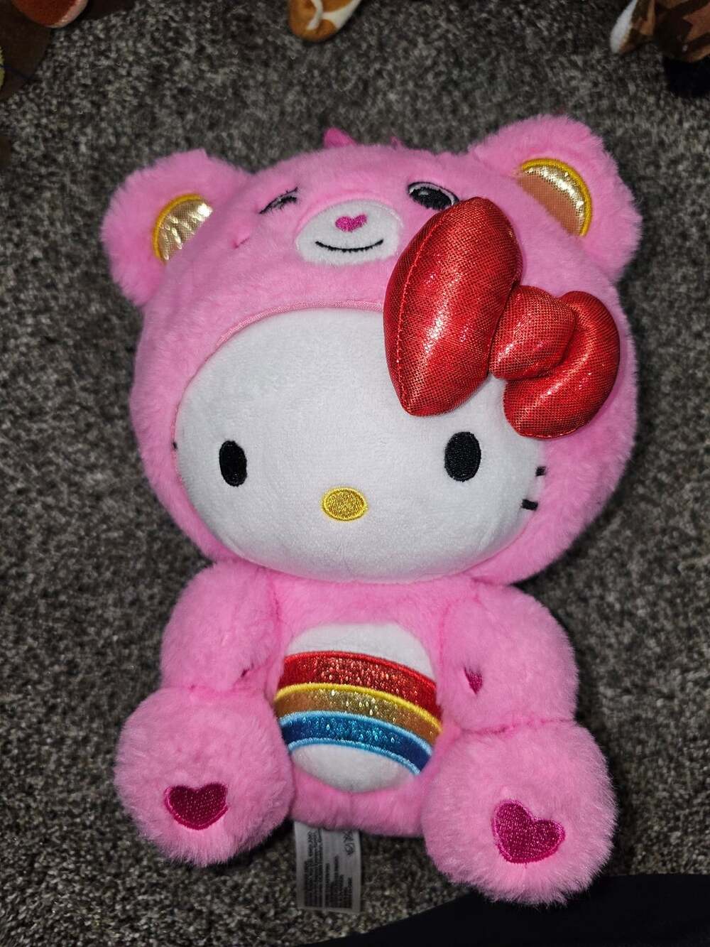 Sanrio Hello Kitty Care Bears Cheer Bear Plush